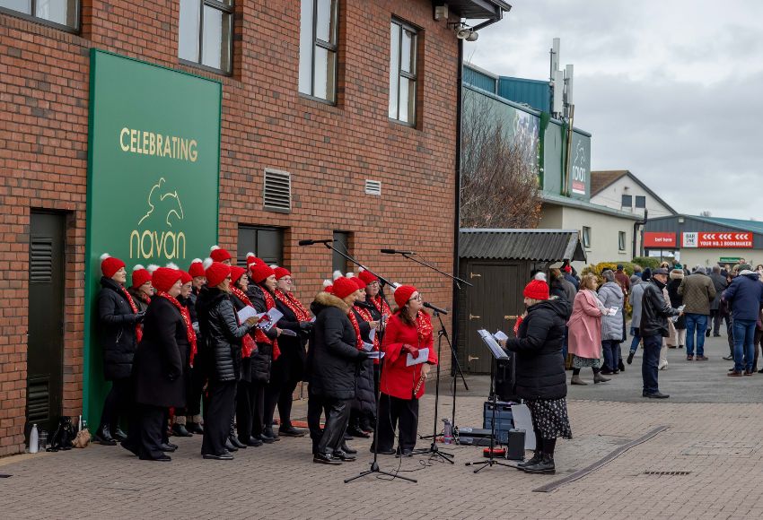 Choir singing