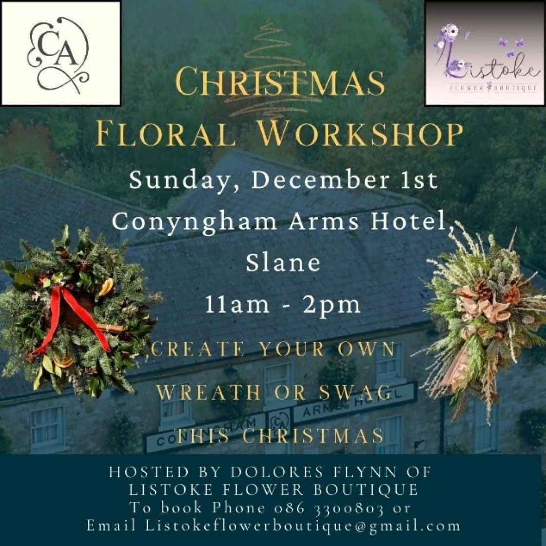 Conyngham Arms Christmas Floral Workshop